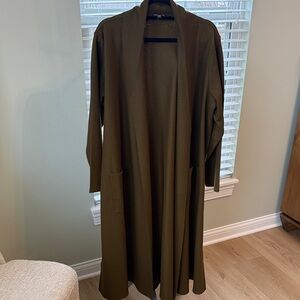 Eileen Fisher Shawl Collar Boiled Wool Jacket